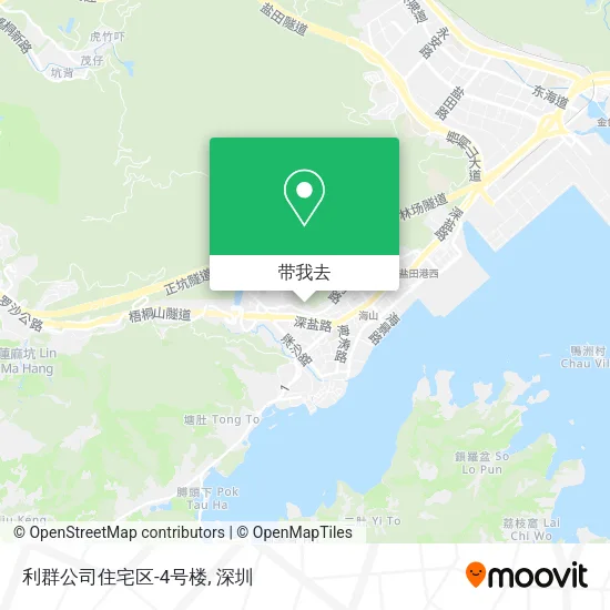 利群公司住宅区-4号楼地图