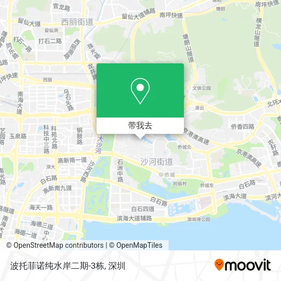 波托菲诺纯水岸二期-3栋地图