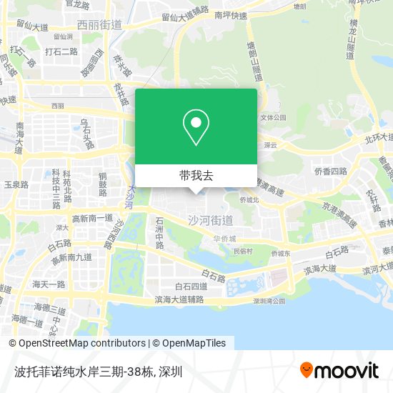 波托菲诺纯水岸三期-38栋地图