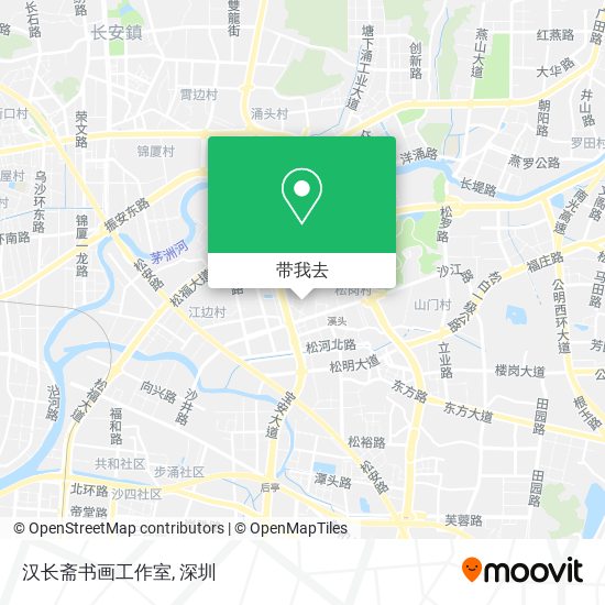 汉长斋书画工作室地图