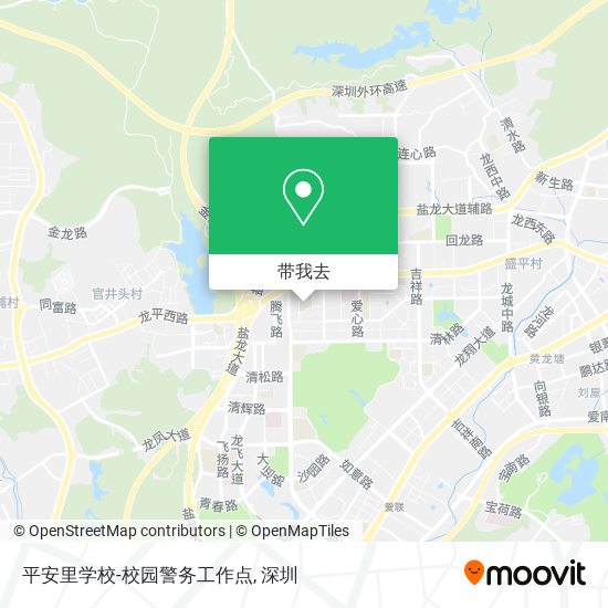 平安里学校-校园警务工作点地图