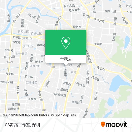 CS舞蹈工作室地图