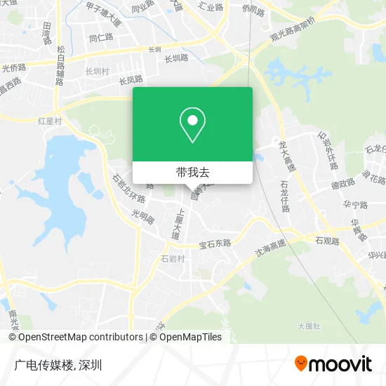 广电传媒楼地图