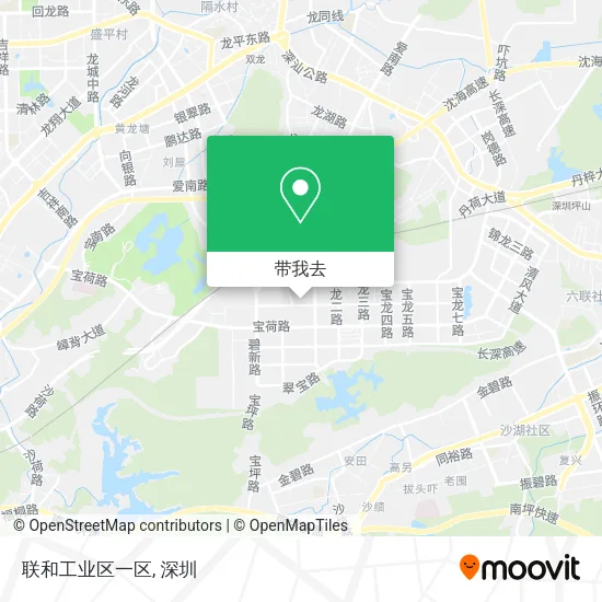 联和工业区一区地图