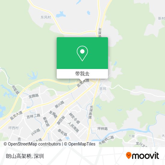 朗山高架桥地图