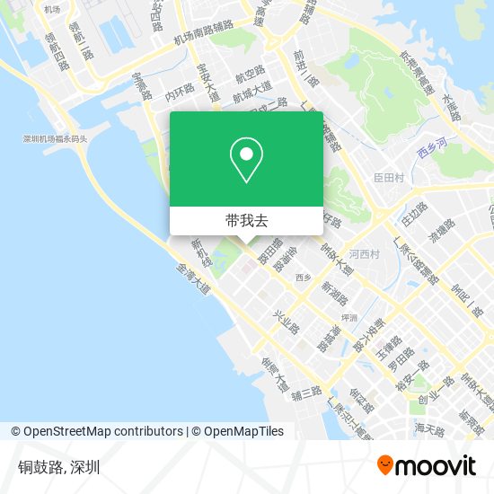铜鼓路地图