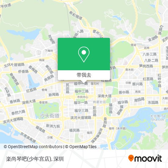 楽尚琴吧(少年宫店)地图