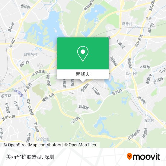 美丽华护肤造型地图