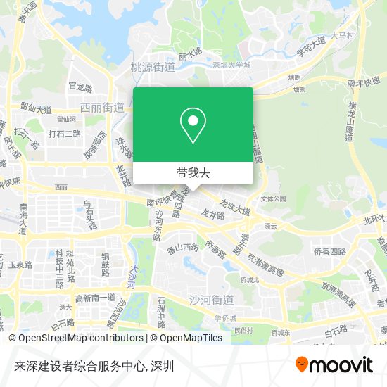 来深建设者综合服务中心地图