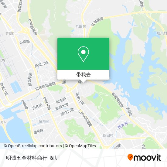 明诚五金材料商行地图