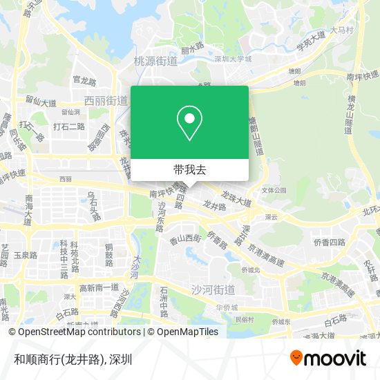 和顺商行(龙井路)地图