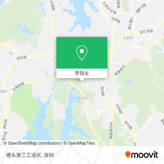 塘头第三工业区地图