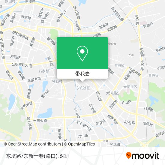 东坑路/东新十巷(路口)地图