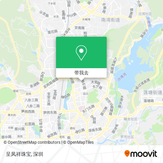 呈凤祥珠宝地图