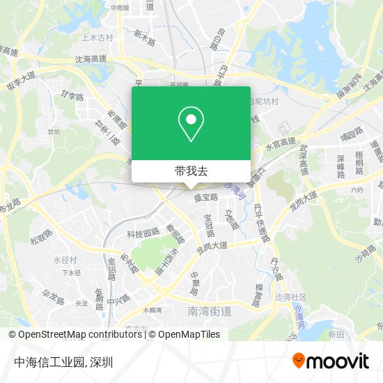 中海信工业园地图