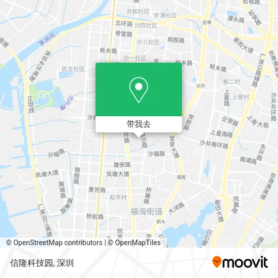 信隆科技园地图