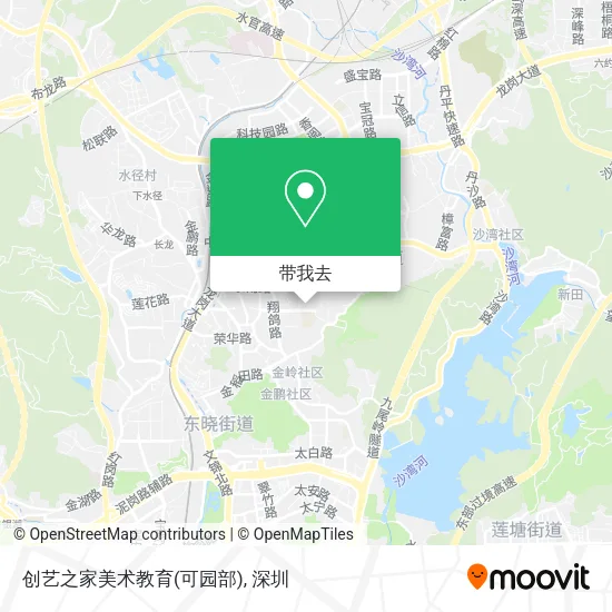 创艺之家美术教育(可园部)地图