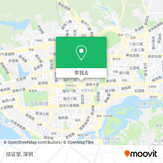 信证室地图