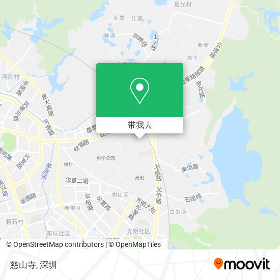 慈山寺地图