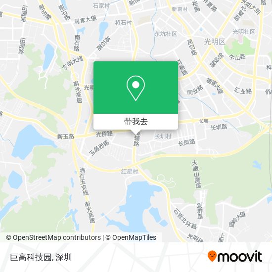 巨高科技园地图