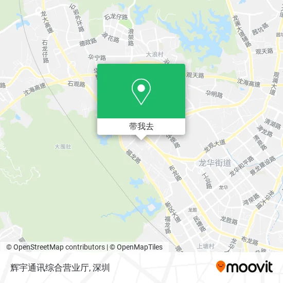 辉宇通讯综合营业厅地图