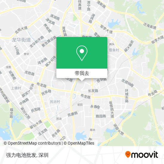强力电池批发地图