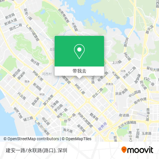 建安一路/永联路(路口)地图