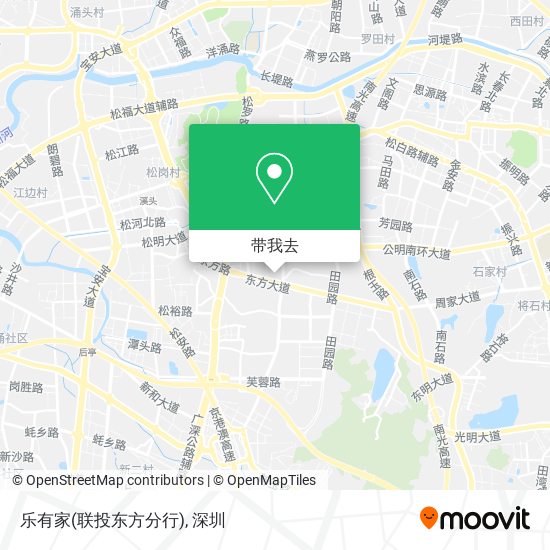 乐有家(联投东方分行)地图
