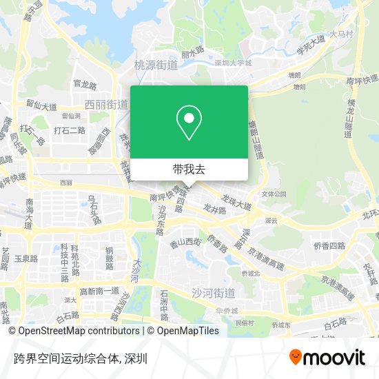 跨界空间运动综合体地图