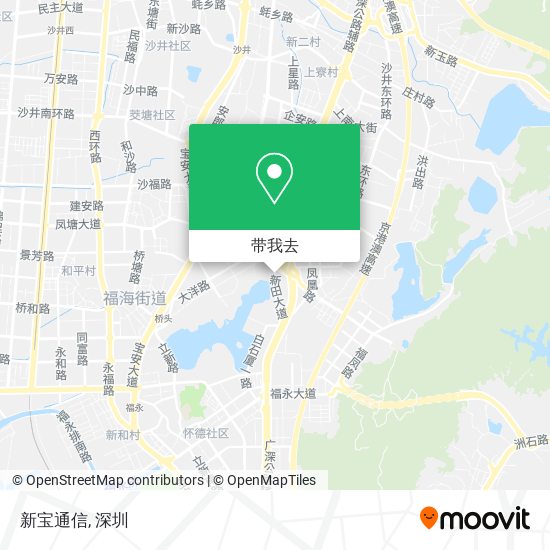 新宝通信地图