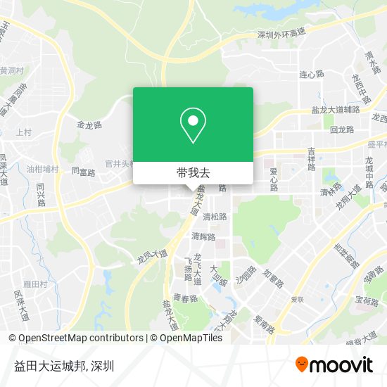 益田大运城邦地图