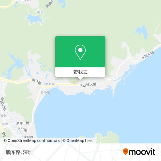鹏东路地图