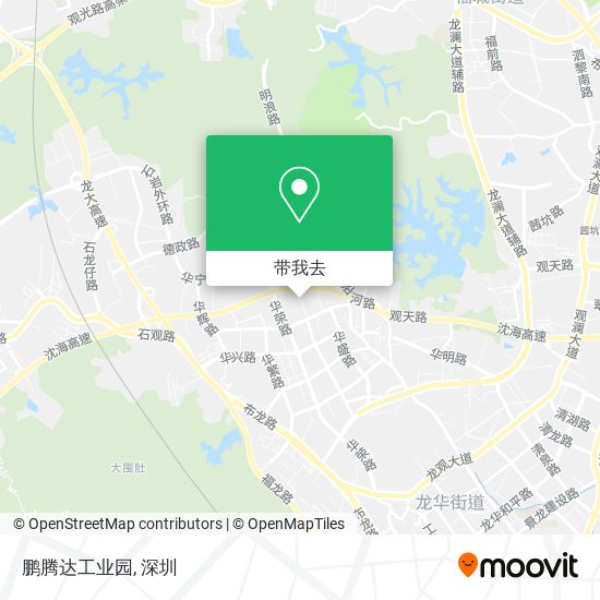 鹏腾达工业园地图