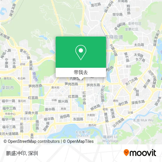 鹏盛冲印地图