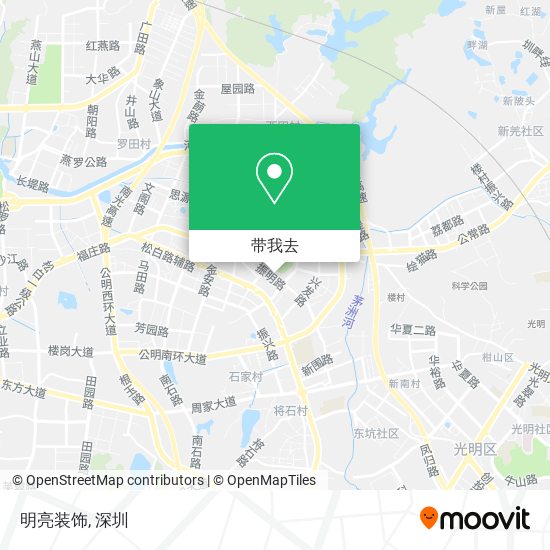 明亮装饰地图