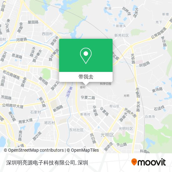 深圳明亮源电子科技有限公司地图