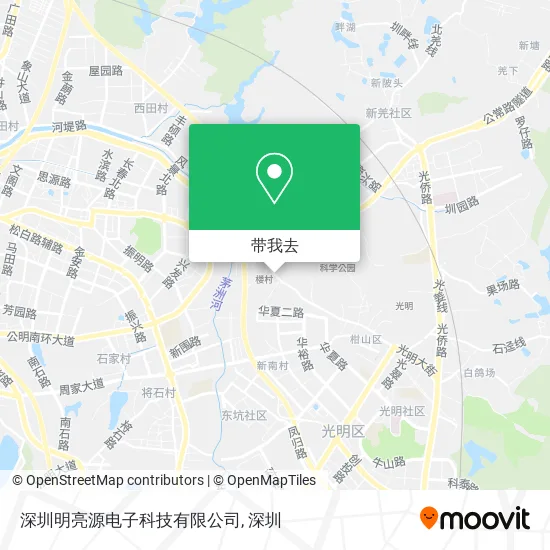 深圳明亮源电子科技有限公司地图