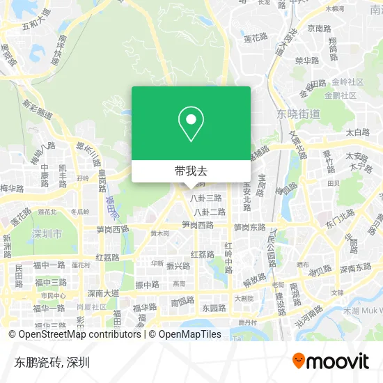 东鹏瓷砖地图