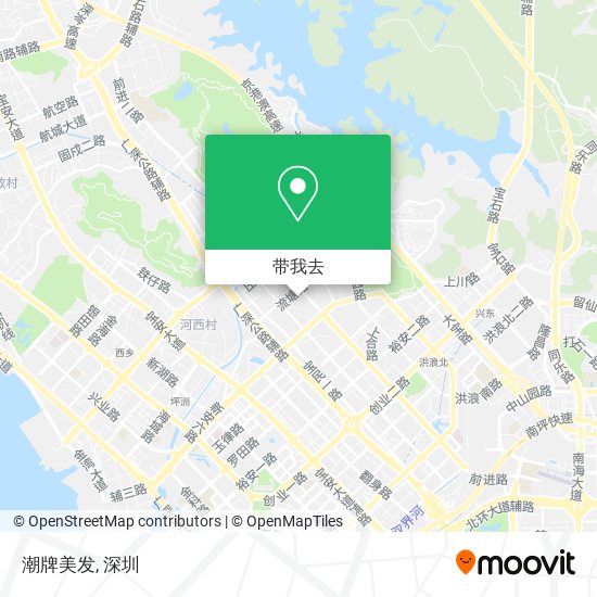 潮牌美发地图