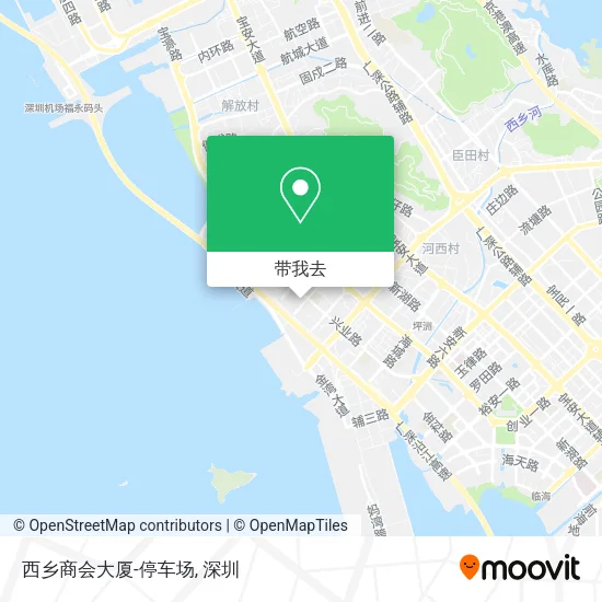 西乡商会大厦-停车场地图