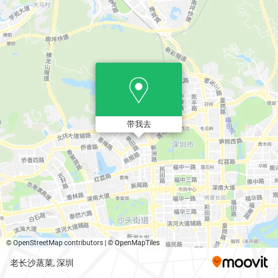 老长沙蒸菜地图