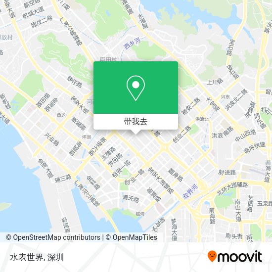 水表世界地图