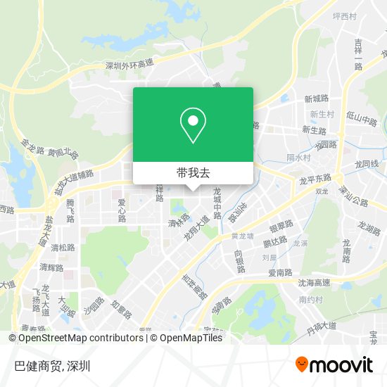 巴健商贸地图