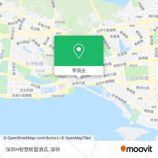 深圳H智慧联盟酒店地图