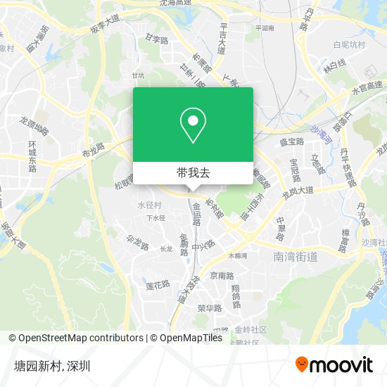 塘园新村地图