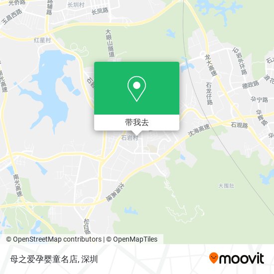 母之爱孕婴童名店地图