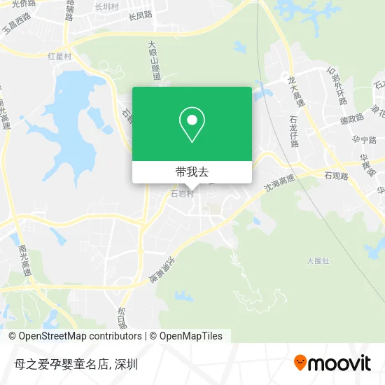 母之爱孕婴童名店地图