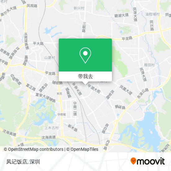 凤记饭店地图