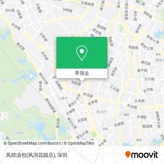 凤煌汤包(风润花园店)地图