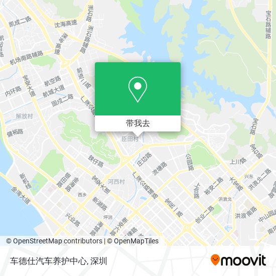 车德仕汽车养护中心地图